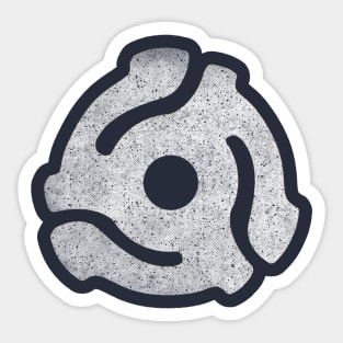 Vinyl Collector // Retro Old School Design Sticker